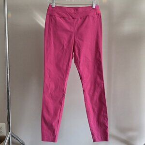 New York & Company Whitney High-Waist Pull-On Ankle Pant in Pink